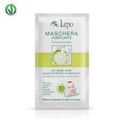 MASCHERA PURIFICANTE con argilla verde, succo di cetriolo e vitamina C