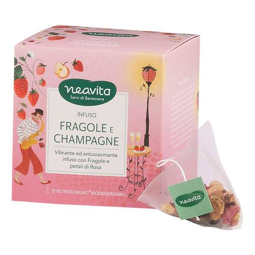 Tisana Fragola e Champagne