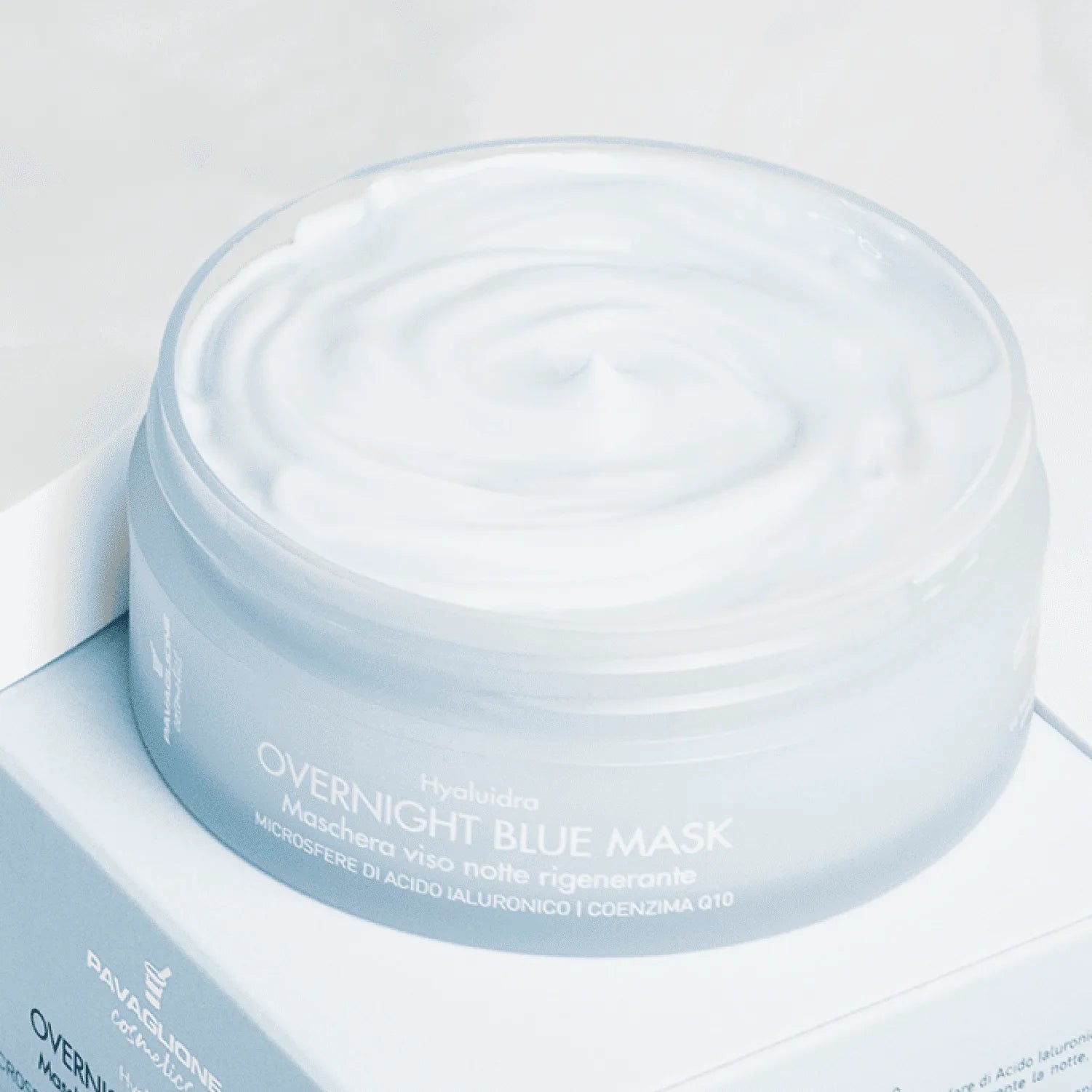 Overnight Blue Mask – maschera notte Maschera viso idratante con Acido Ialuronico