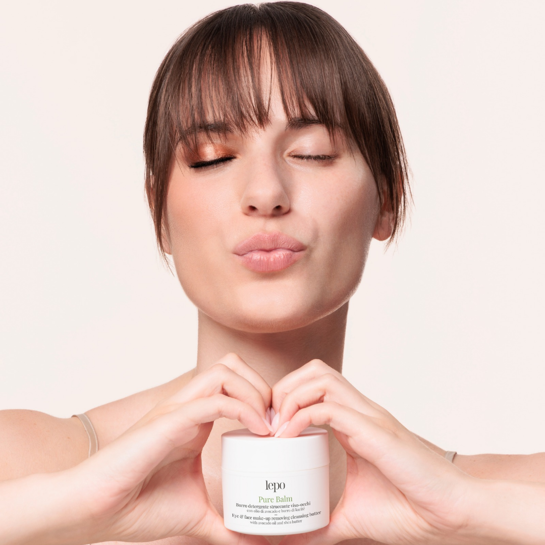 PURE BALM Burro detergente struccante viso-occhi con olio di avocado e burro di karité