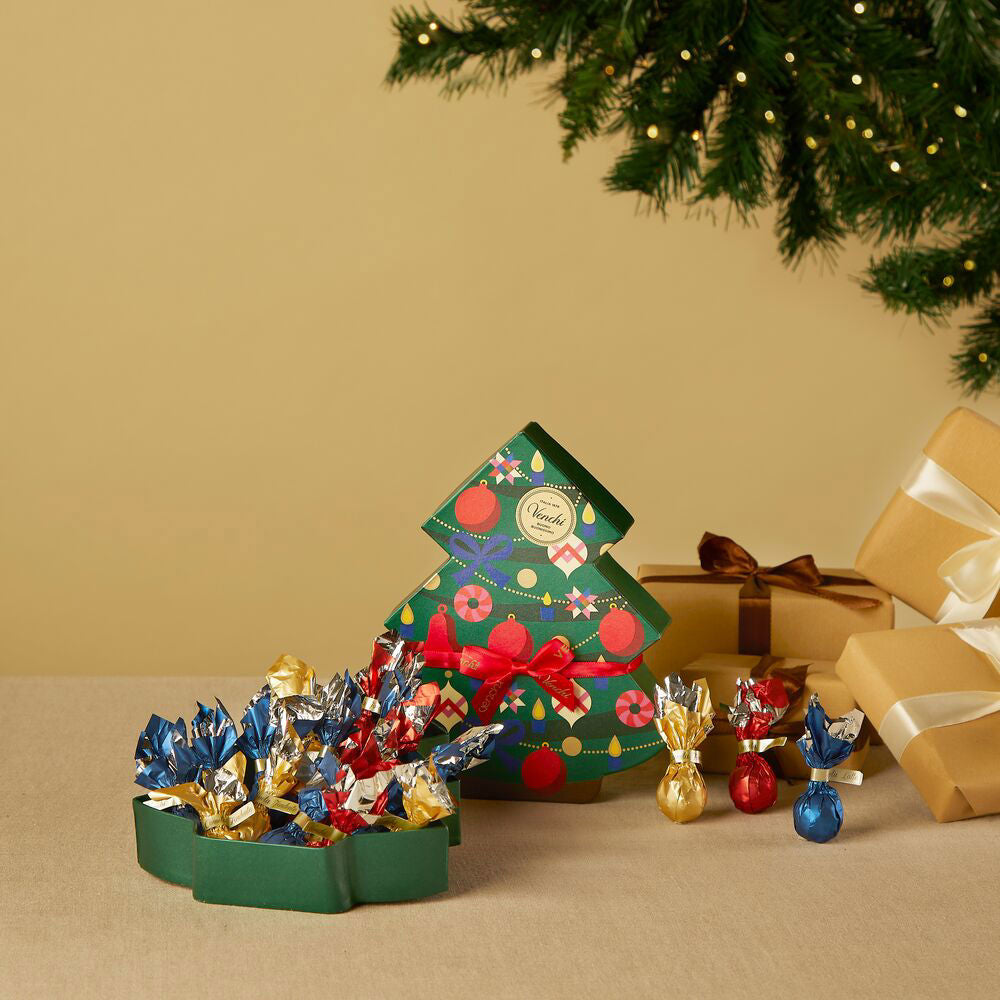 Albero di Natale con cioccolatini assortiti 197 g