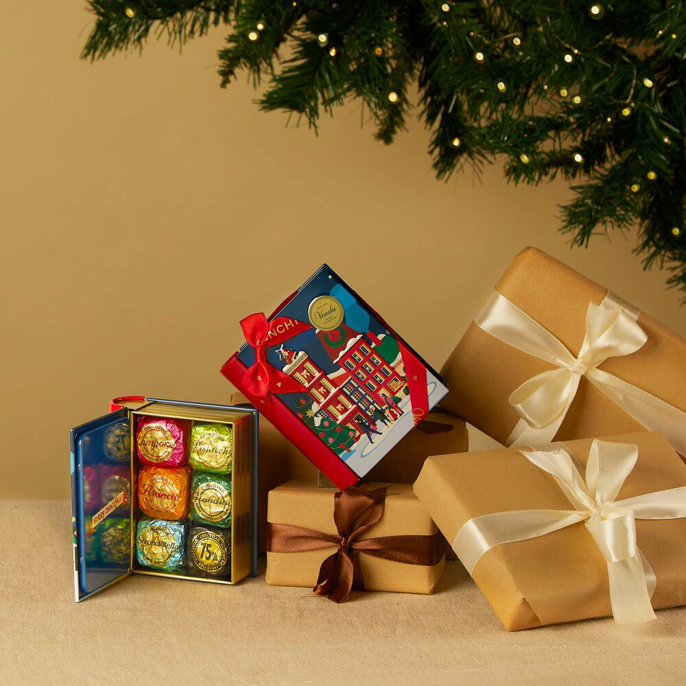 Mini libro Natale con cioccolatini Chocoviar 117 g